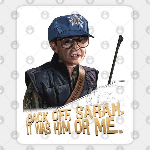 Harry and the Hendersons: It Was Him or Me Magnet by 51Deesigns